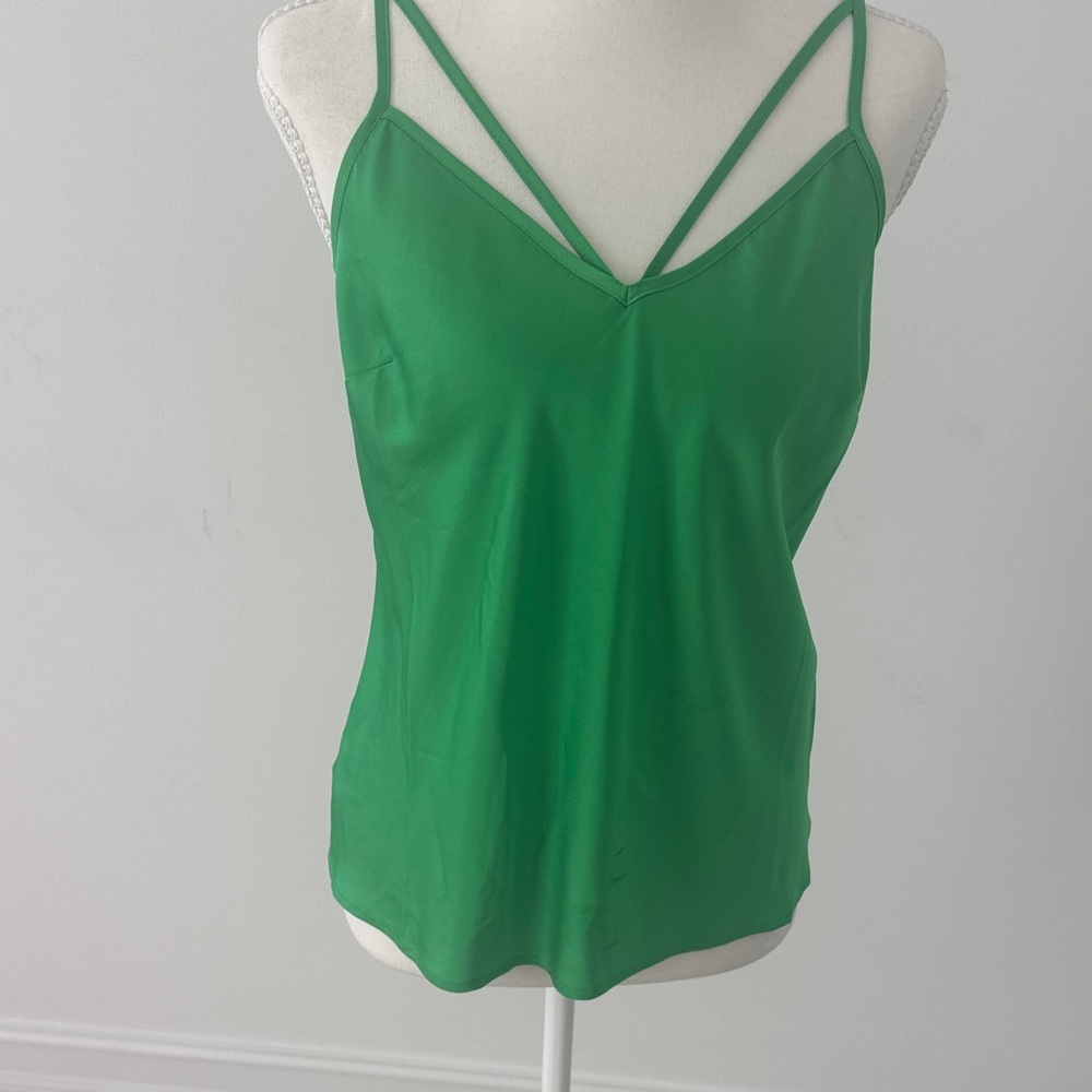 DKNY Vibrant Green Camisole Top